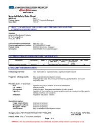 Material Safety Data Sheet - Cardinal Health DFU/MSDS