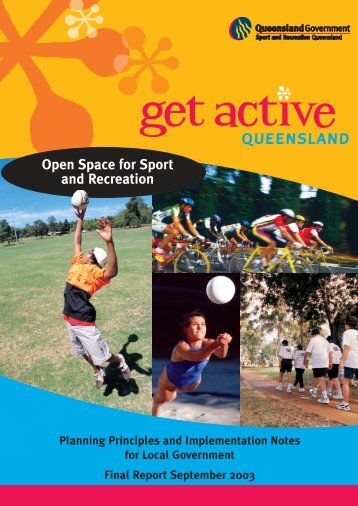 Open Space for Sport and Recreation - Planning Principles and ...