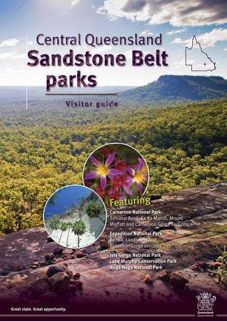 Central Queensland Sandstone Belt parks visitor guide (PDF, 4.0M)