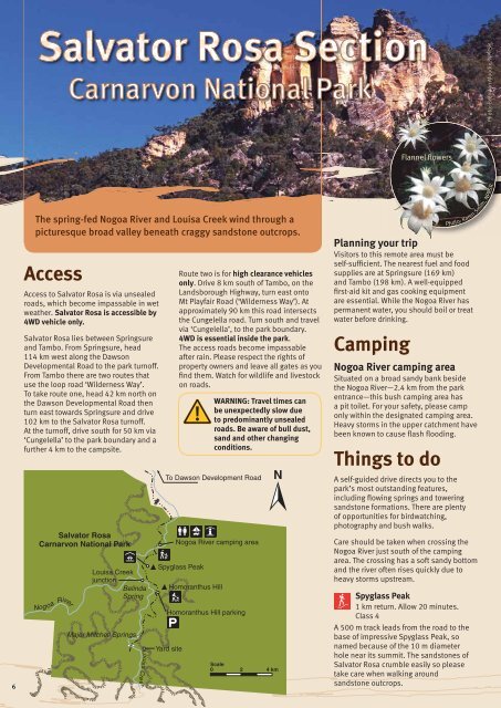 Central Queensland Sandstone Belt parks visitor guide (PDF, 4.0M)