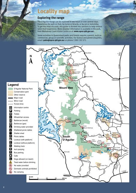 D'Aguilar Range parks guide - Department of National Parks ...