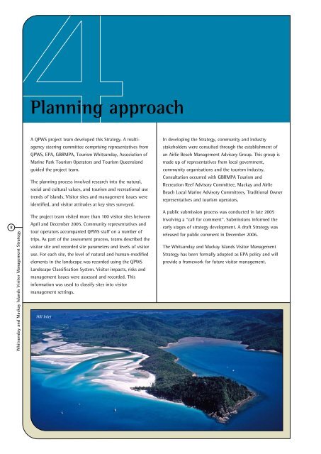 Whitsunday and Mackay Islands Visitor Management Strategy ...