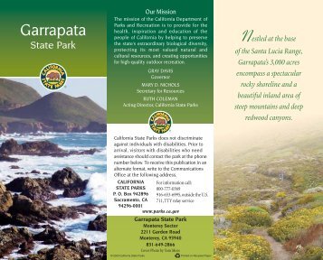 Garrapata brochure layout - California State Parks