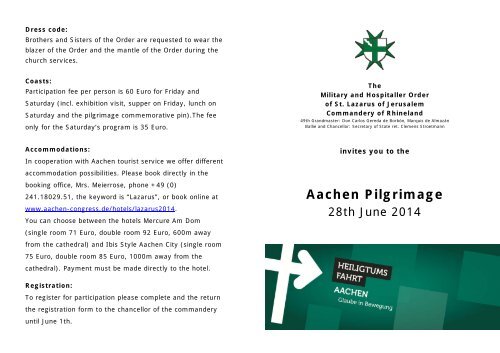 Aachen Pilgrimage
