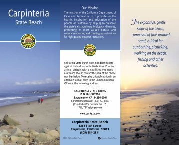 carpinteria pdf layout - California State Parks