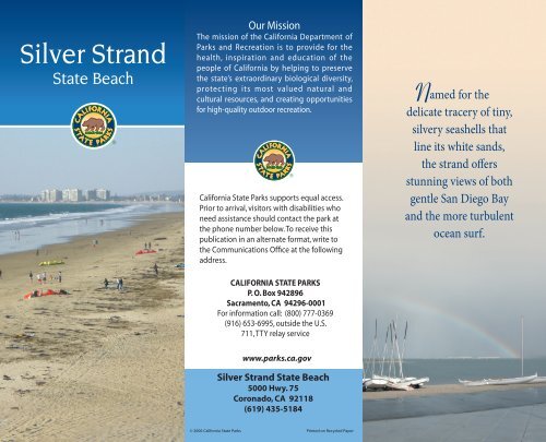 Silver Strand Brochure - California State Parks