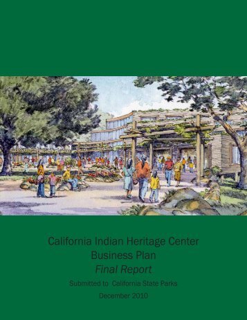 CIHC Business Plan - California State Parks - State of California