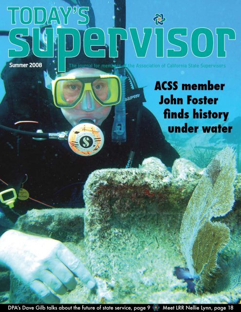 Today's Supervisor 2008 Magazine Featured Article on John Foster