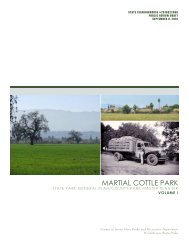 General Plan Draft EIR Vol. 1 - California State Parks - State of ...