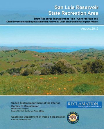 Draft EIS/EIR for the San Luis Reservoir SRA Resource ...