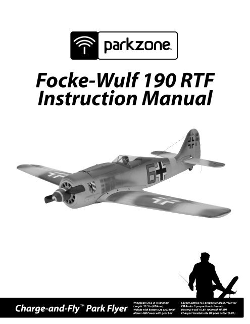 parkzone fw 190