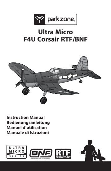 Ultra Micro F4U Corsair RTF/BNF - HobbyTown USA