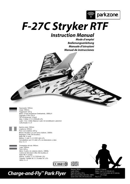 F-27C Stryker RTF - ParkZone