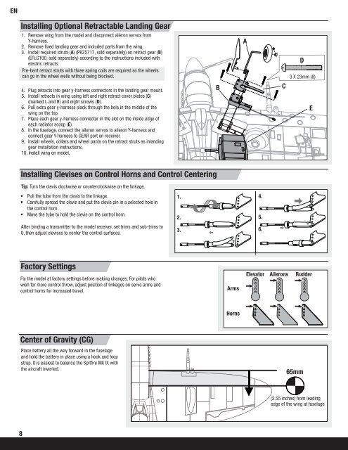 30681 Spitfire MK IX Multi Manual.indb - Horizon Hobby