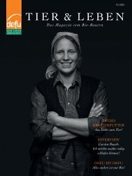 defu Magazin: Tier & Leben - 2014