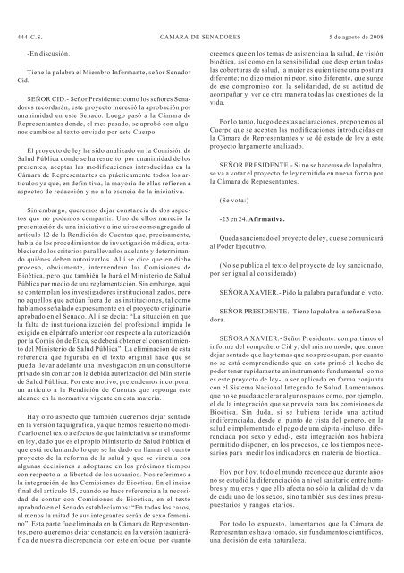 32Âª SESION (C.SS.).p65 - Poder Legislativo
