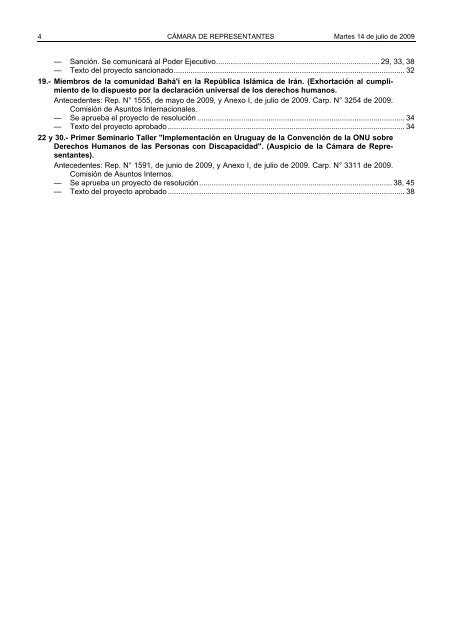 DIARIO DE SESIONES - Poder Legislativo