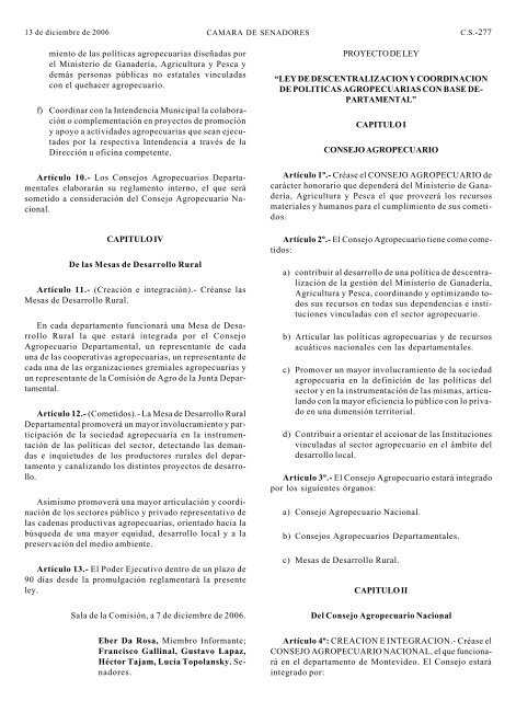 59Âª SESION (C.SS.) - Poder Legislativo