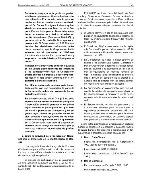 73Âº SesiÃ³n extraordinaria del 26 de noviembre ... - Poder Legislativo