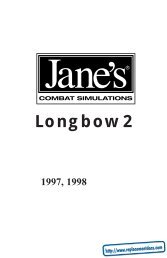 Jane's Longbow 2 - Manual - PC - EECH Central