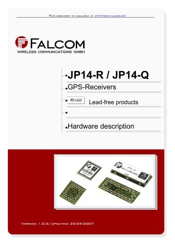 JP14-R/Q hardware manual - Falcom