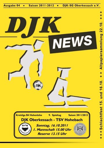 DJK News 01_2011 - DJK Oberkessach