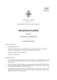 7847 BUSINESS PAPER - Parliament of New South Wales