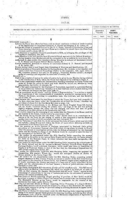 1914 - 1924 - Parliament of New South Wales