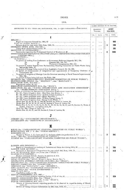 1914 - 1924 - Parliament of New South Wales