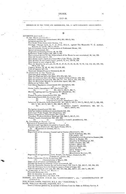 1914 - 1924 - Parliament of New South Wales