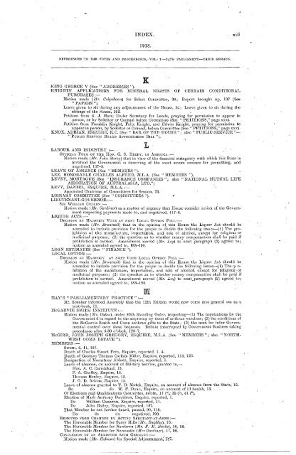 1914 - 1924 - Parliament of New South Wales