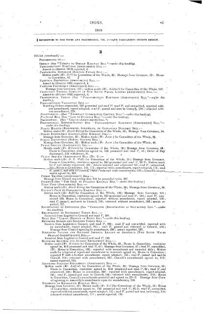 1914 - 1924 - Parliament of New South Wales