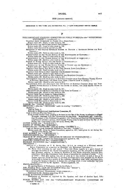 1914 - 1924 - Parliament of New South Wales