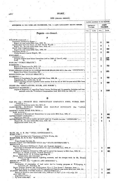 1914 - 1924 - Parliament of New South Wales