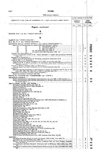 1914 - 1924 - Parliament of New South Wales