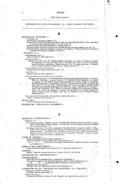 1914 - 1924 - Parliament of New South Wales