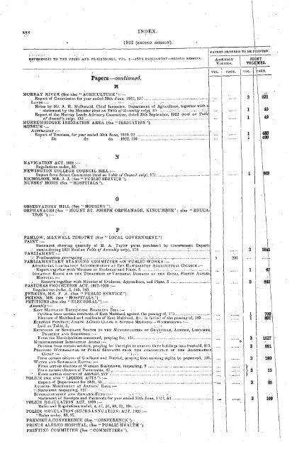 1914 - 1924 - Parliament of New South Wales