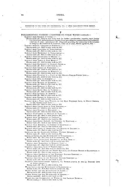 1914 - 1924 - Parliament of New South Wales