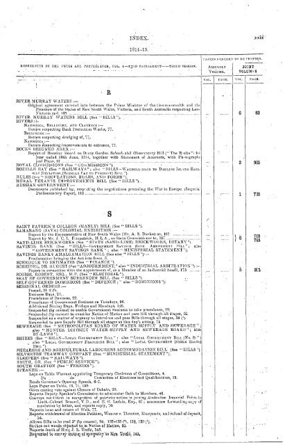 1914 - 1924 - Parliament of New South Wales