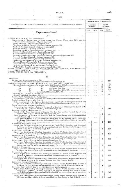 1914 - 1924 - Parliament of New South Wales