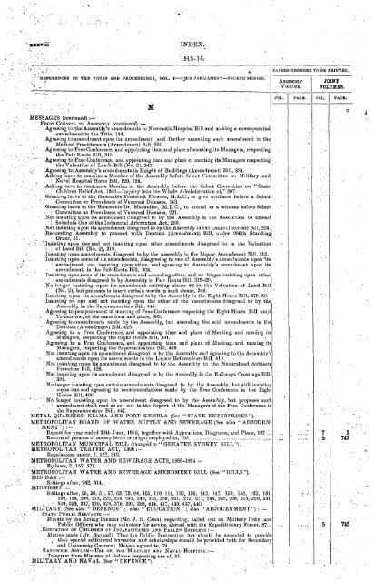 1914 - 1924 - Parliament of New South Wales