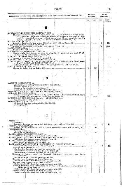 1904 - 1913 - Parliament of New South Wales