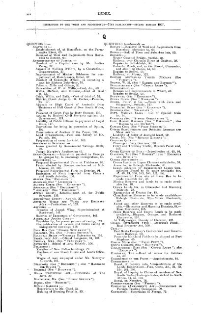 1904 - 1913 - Parliament of New South Wales