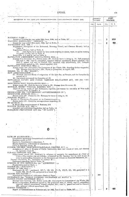 1904 - 1913 - Parliament of New South Wales