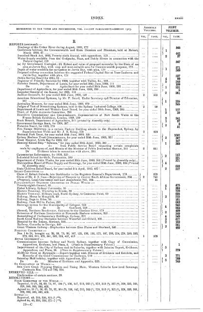 1904 - 1913 - Parliament of New South Wales