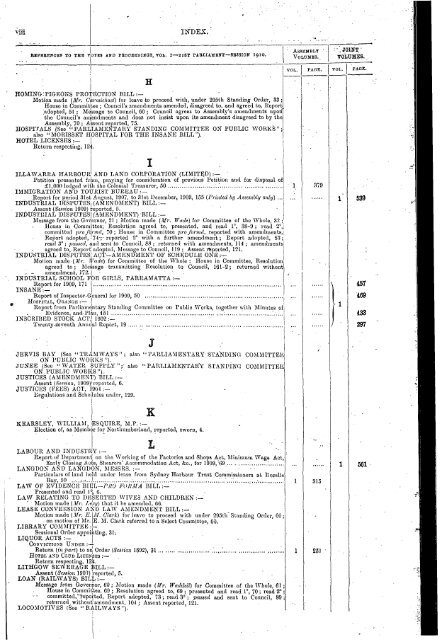 1904 - 1913 - Parliament of New South Wales