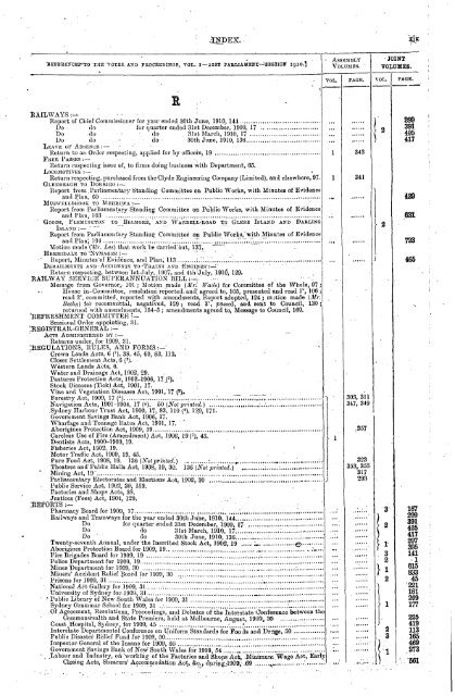 1904 - 1913 - Parliament of New South Wales