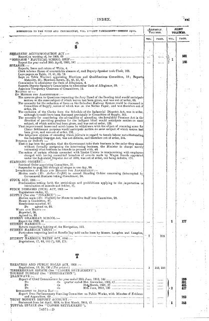 1904 - 1913 - Parliament of New South Wales