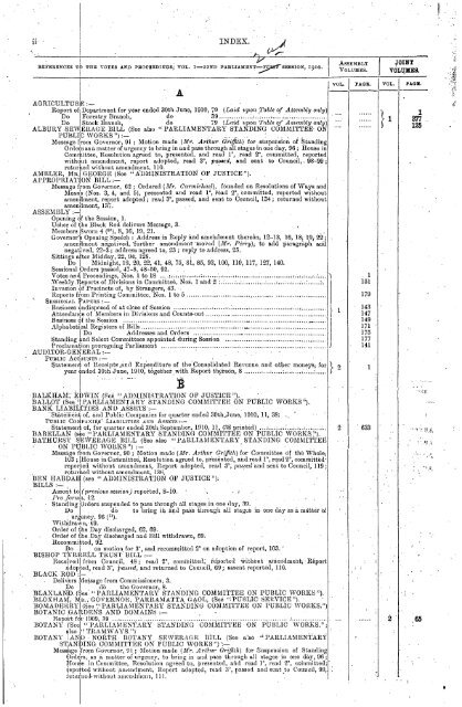 1904 - 1913 - Parliament of New South Wales