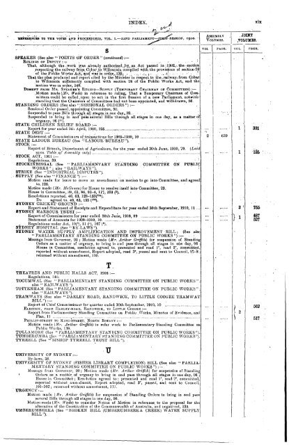 1904 - 1913 - Parliament of New South Wales